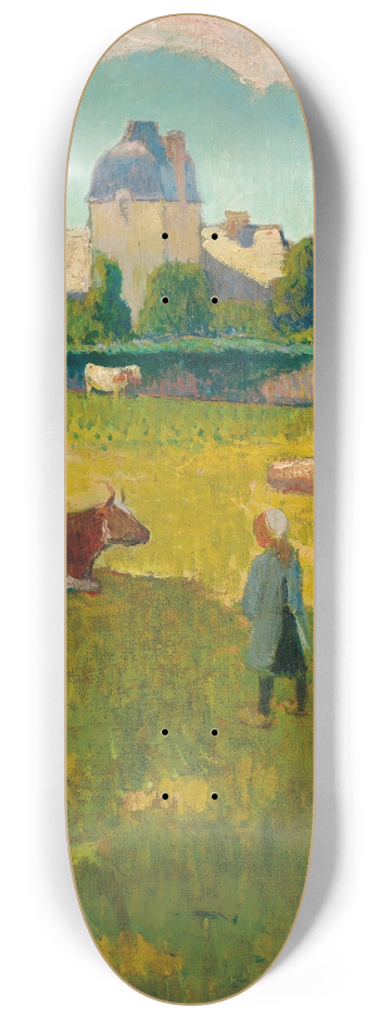 Henry Moret - Le Chteau de Keroman 8.25 inch art skate deck