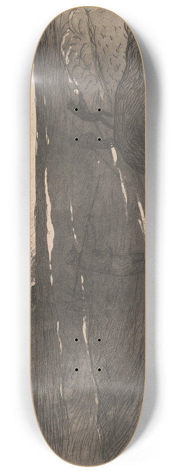 Henry Moret - Les Ramasseurs de Gomon 8.25 inch art skate deck