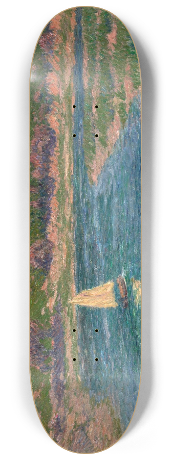 Henry Moret - Rivire de Pont Aven, Finistre 8.25 inch art skate deck