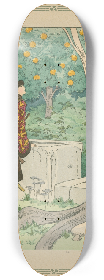 Henry Morin - Contes bleus de ma mre-grand pl 2 8.25 inch art skate deck
