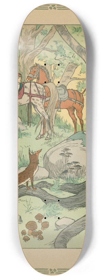 Henry Morin - Contes bleus de ma mre-grand pl 3 8.25 inch art skate deck