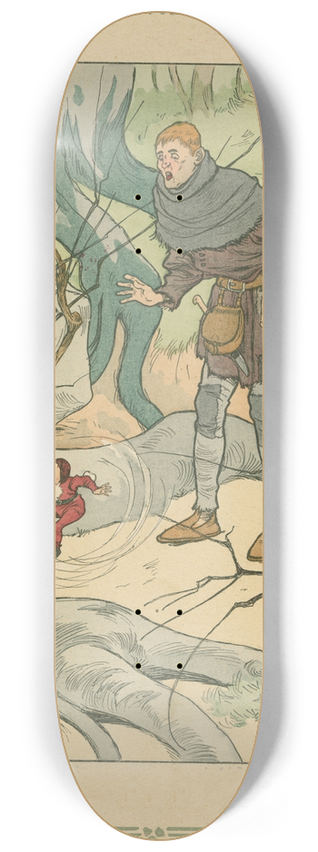 Henry Morin - Contes bleus de ma mre-grand pl 4 8.25 inch art skate deck