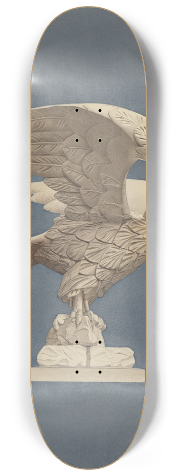Henry Murphy - Wooden Eagle 8.25 inch art skate deck
