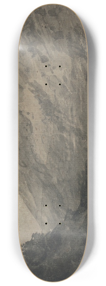 Alexander Cozens - Mountainous Landscape 8.25 inch art skate deck