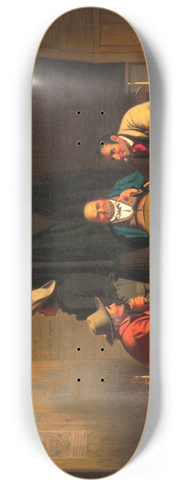 George Caleb Bingham - Country Politician 8.25 inch art skate deck