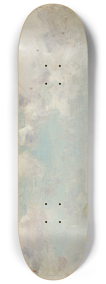 Henry Scott Tuke - A cloudy seascape 8.25 inch art skate deck