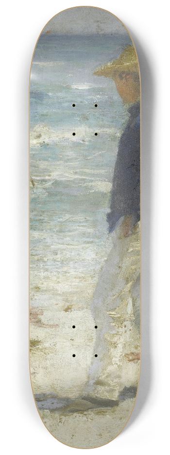Henry Scott Tuke - Looking Out To Sea 8.25 inch art skate deck