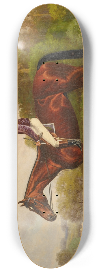 Henry Stull - Montana With Garrison Up 8.25 inch art skate deck