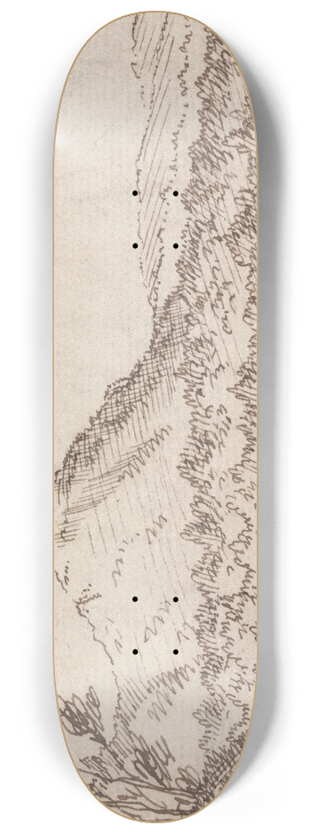 Henry Swinburne - Garonne River 8.25 inch art skate deck