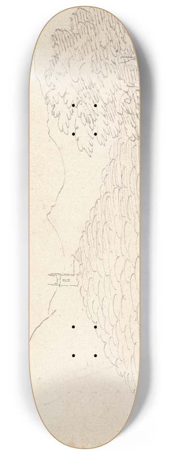 Henry Swinburne - Near La Rocca 8.25 inch art skate deck