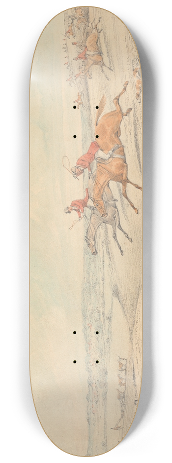 Henry Thomas Alken - Full Cry 8.25 inch art skate deck