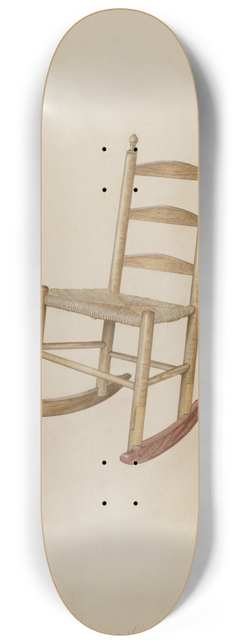 Henry Tomaszewski - Chair 8.25 inch art skate deck