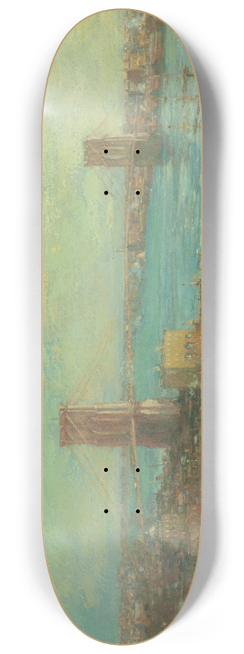 Henry Ward Ranger - Brooklyn Bridge 8.25 inch art skate deck