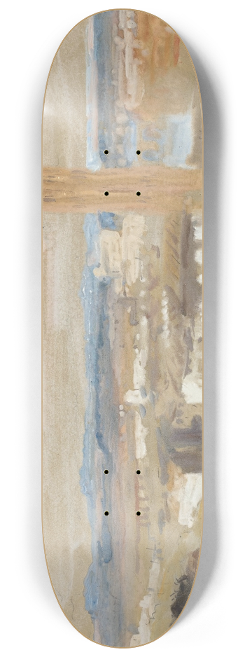 Hercules Brabazon Brabazon - A Campanile among Ruins 8.25 inch art skate deck