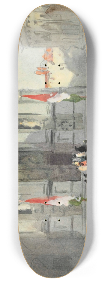 Hercules Brabazon Brabazon - Santa Maria della Salute, Venice 8.25 inch art skate deck