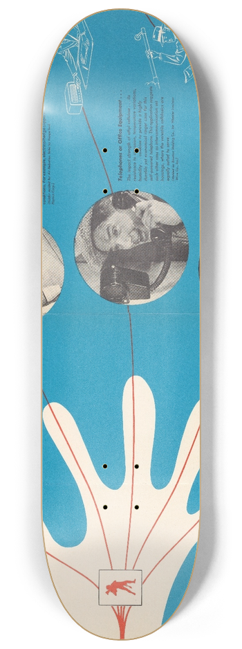 Hercules Incorporated - Cellulosics for Versatility 8.25 inch art skate deck