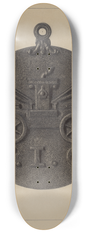 Herman Bader - Firemark 8.25 inch art skate deck