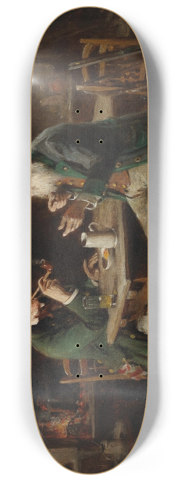 Hermann Kern - Spinning a Yarn 8.25 inch art skate deck