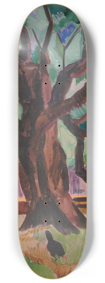 Hermann Lismann - Untitled (Amobar) 8.25 inch art skate deck