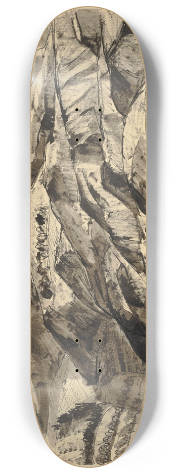 Hermann Lismann - Volterra 8.25 inch art skate deck