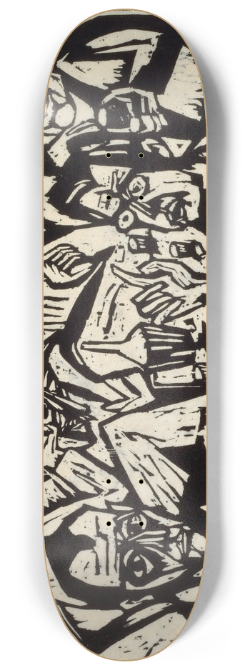 Hermann Scherer - Atelierfest 8.25 inch art skate deck