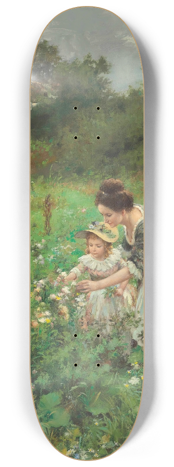 Hermann Seeger - Summerlust (Summers Delight) 8.25 inch art skate deck