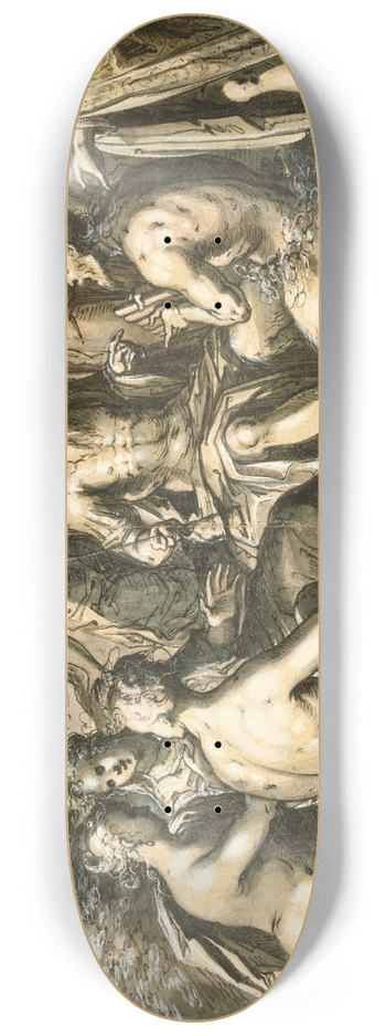 Hermann Weyer - The Judgment of Midas 8.25 inch art skate deck