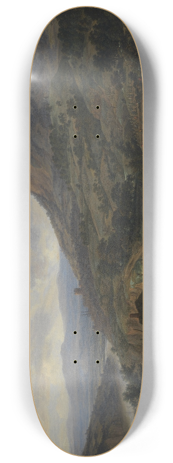 Herman Saftleven - Wine Harvest at the Rhine 8.25 inch art skate deck