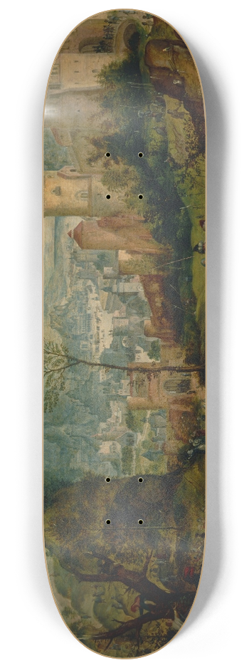 Herri met de Bles - The Road to Calvary 8.25 inch art skate deck