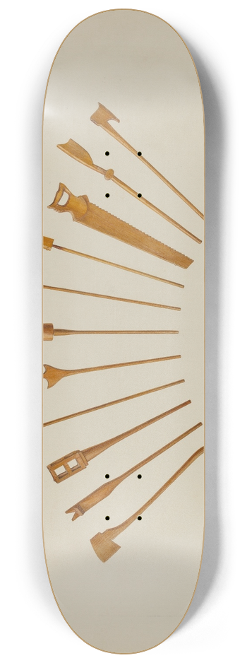 Hester Duany - Jack Straws 8.25 inch art skate deck