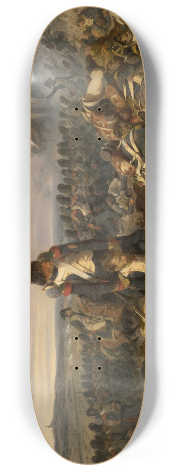 Hippolyte Bellang - Battle Scene 8.25 inch art skate deck
