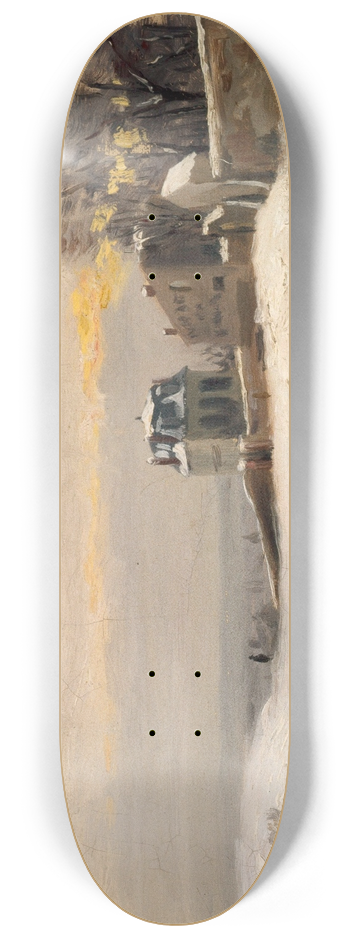 Hippolyte Camille Delpy - Neige  Montmartre 8.25 inch art skate deck