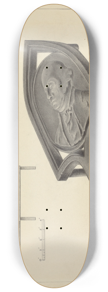 Holger Hansen - Flatiron Holder 8.25 inch art skate deck