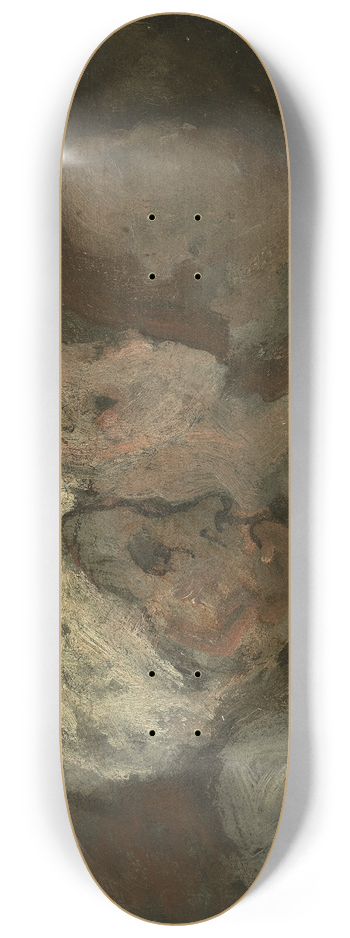 Honor Daumier - In Church 8.25 inch art skate deck