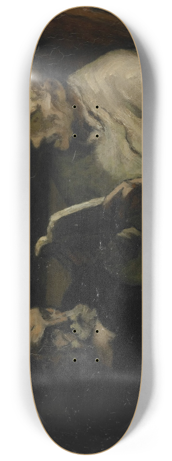 Honor Daumier - The Reading 8.25 inch art skate deck
