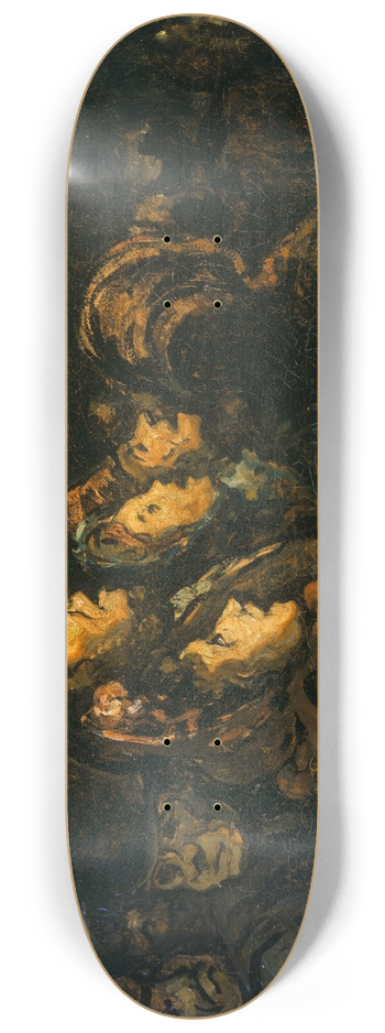 Honor Daumier - The Rockets 8.25 inch art skate deck