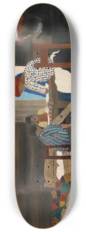 Horace Pippin - Giving Thanks 8.25 inch art skate deck