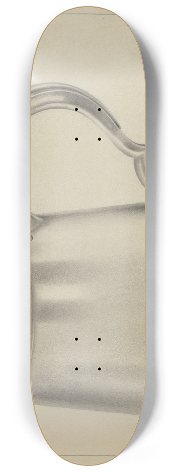 Horace Reina - Silver Tankard 8.25 inch art skate deck