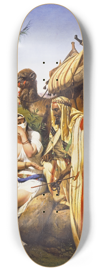 Horace Vernet - Judah and Tamar 8.25 inch art skate deck