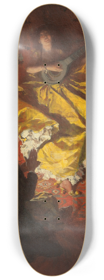 Howard Pyle - A Puppet of Fate 8.25 inch art skate deck