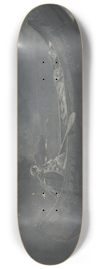 Howard Pyle - A wounded enemy 8.25 inch art skate deck