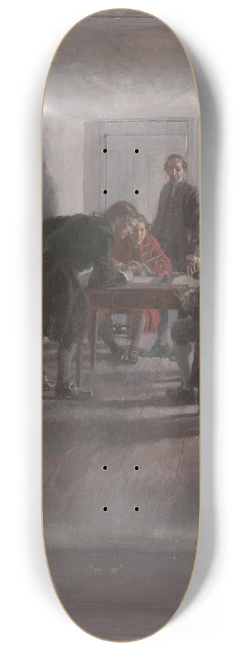 Howard Pyle - In the old Raleigh Tavern 8.25 inch art skate deck