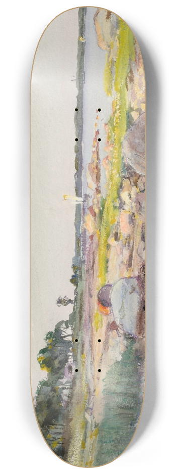 Howard Russell Butler - Untitled V 8.25 inch art skate deck