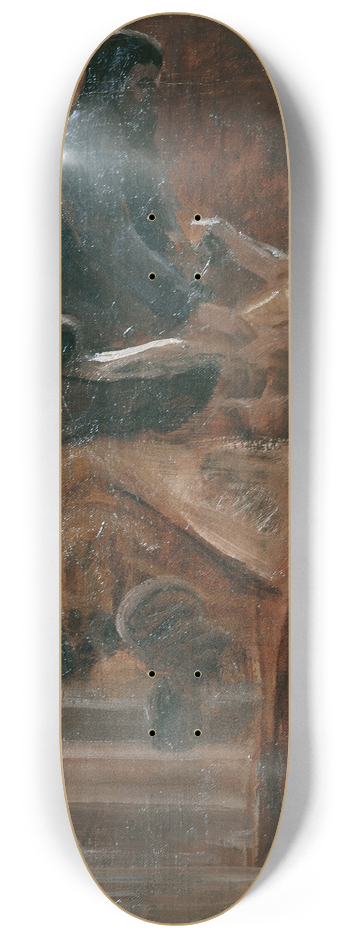 Hubert Landa - Auferweckung der Tochter des Jarus 8.25 inch art skate deck
