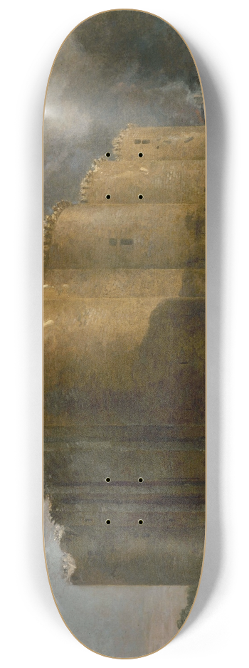 Hubert Robert - La Bastille, dans les premiers jours de sa dmolition 8.25 inch art skate deck