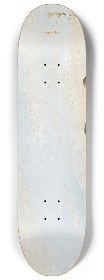 Hugo Baar - Pheasants in a Winter Landscape 8.25 inch art skate deck