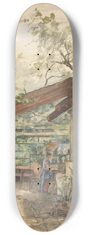 Hugo Charlemont - Pflanzendepot 8.25 inch art skate deck