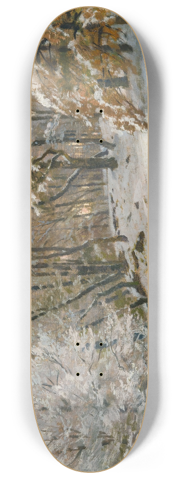 Hugo Darnaut - A Winters Day 8.25 inch art skate deck