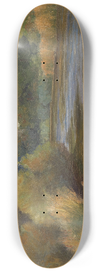 Hugo Darnaut - Landschaftsstudie 8.25 inch art skate deck