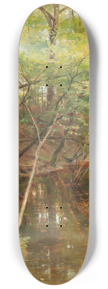 Hugo Darnaut - Woodland Stream 8.25 inch art skate deck